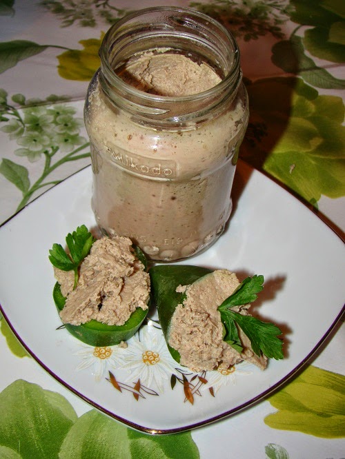 Pateu din ficat de pui - dukan style