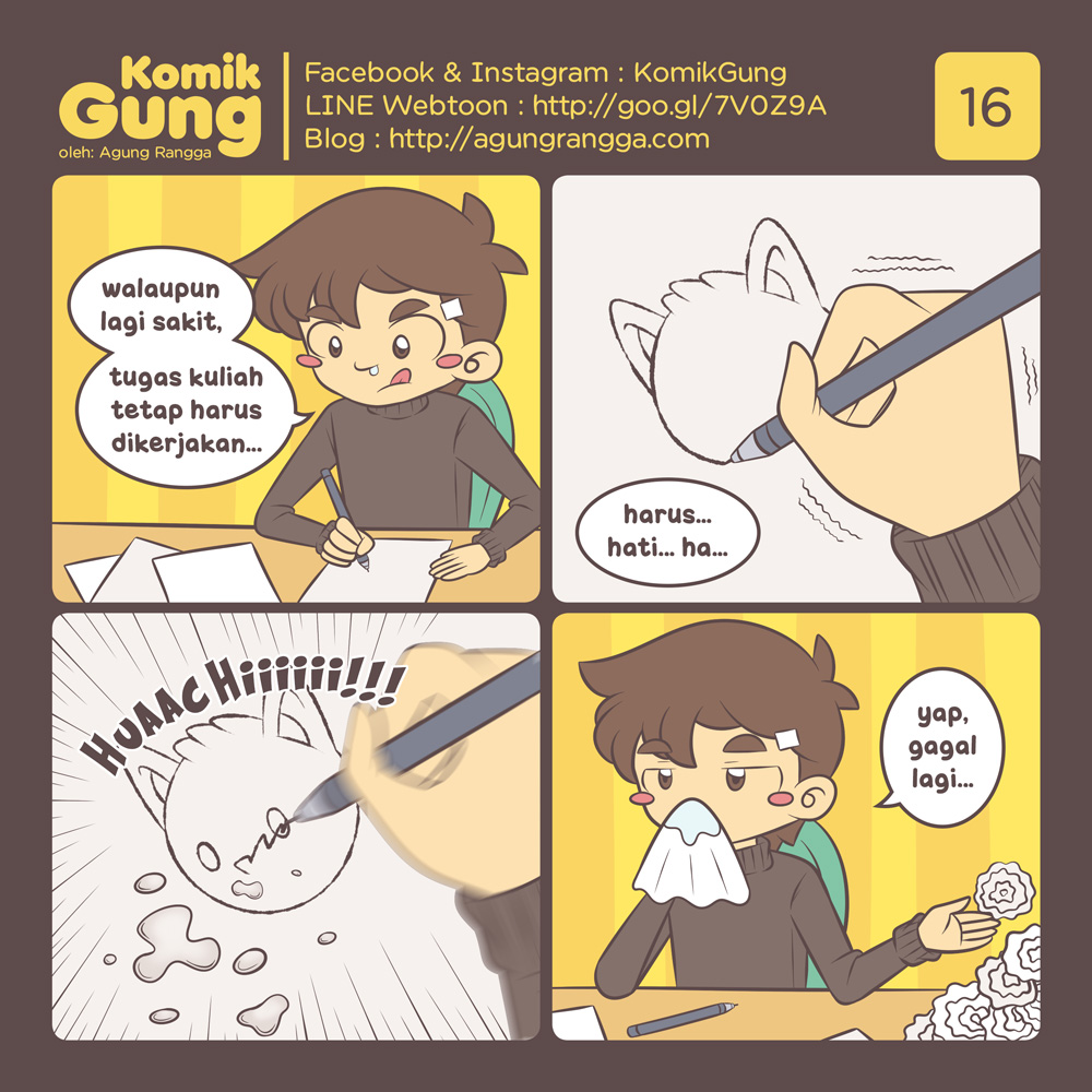 √Contoh Soal Menggambar Komik Seni Budaya Kelas 8