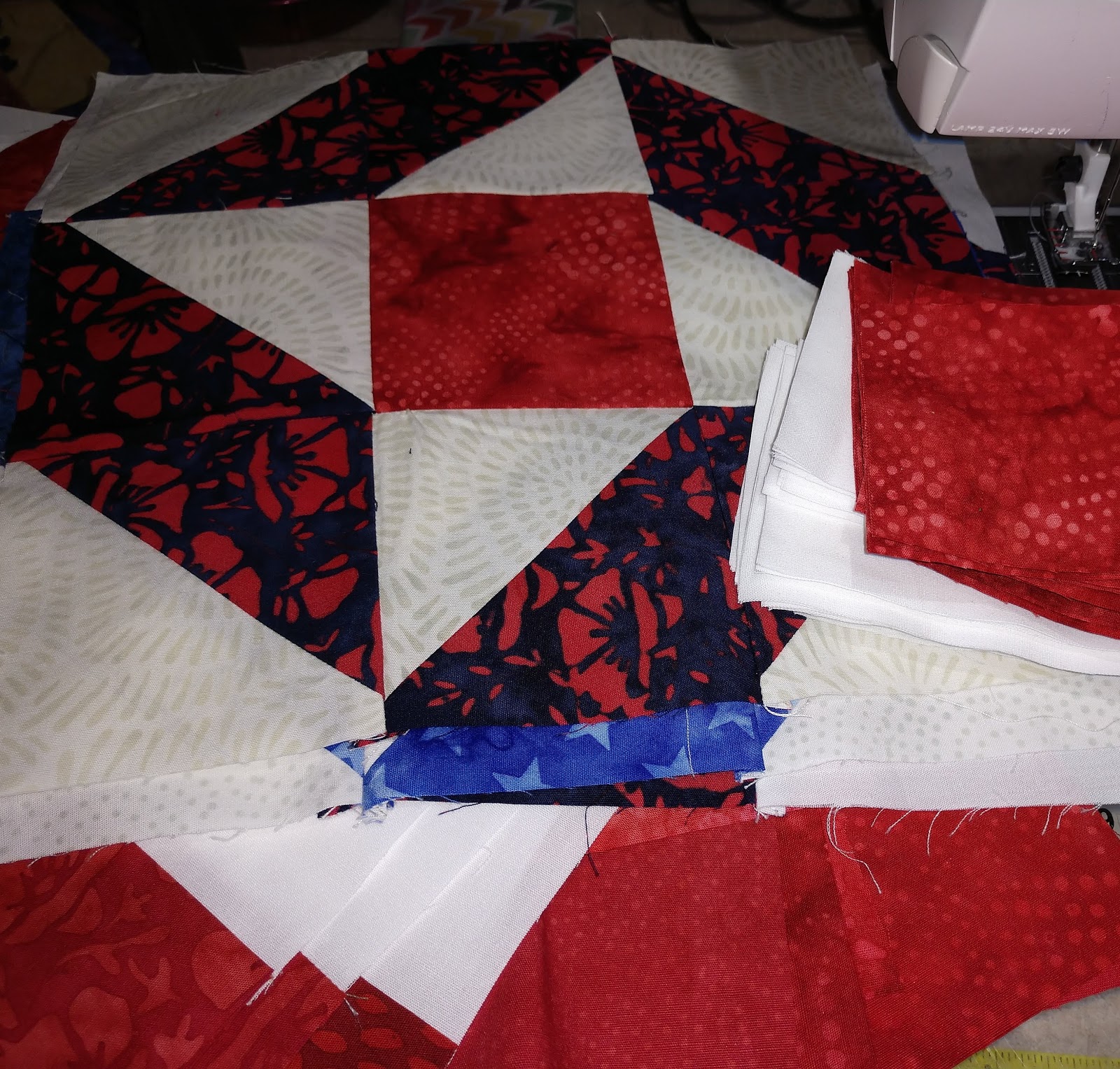 MaryMack's Blog Quilts of Valor Island Batik Blog Hop