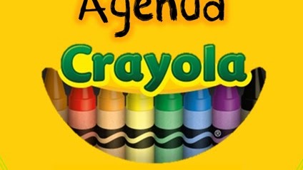 Agenda Escolar Crayola editable