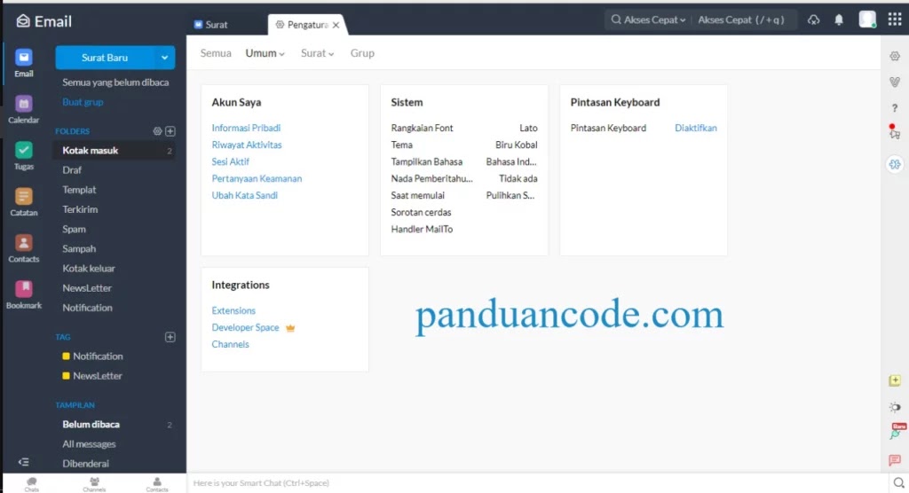 Membuat Email Dengan Domain Sendiri Membuat Email Dengan Domain Sendiri