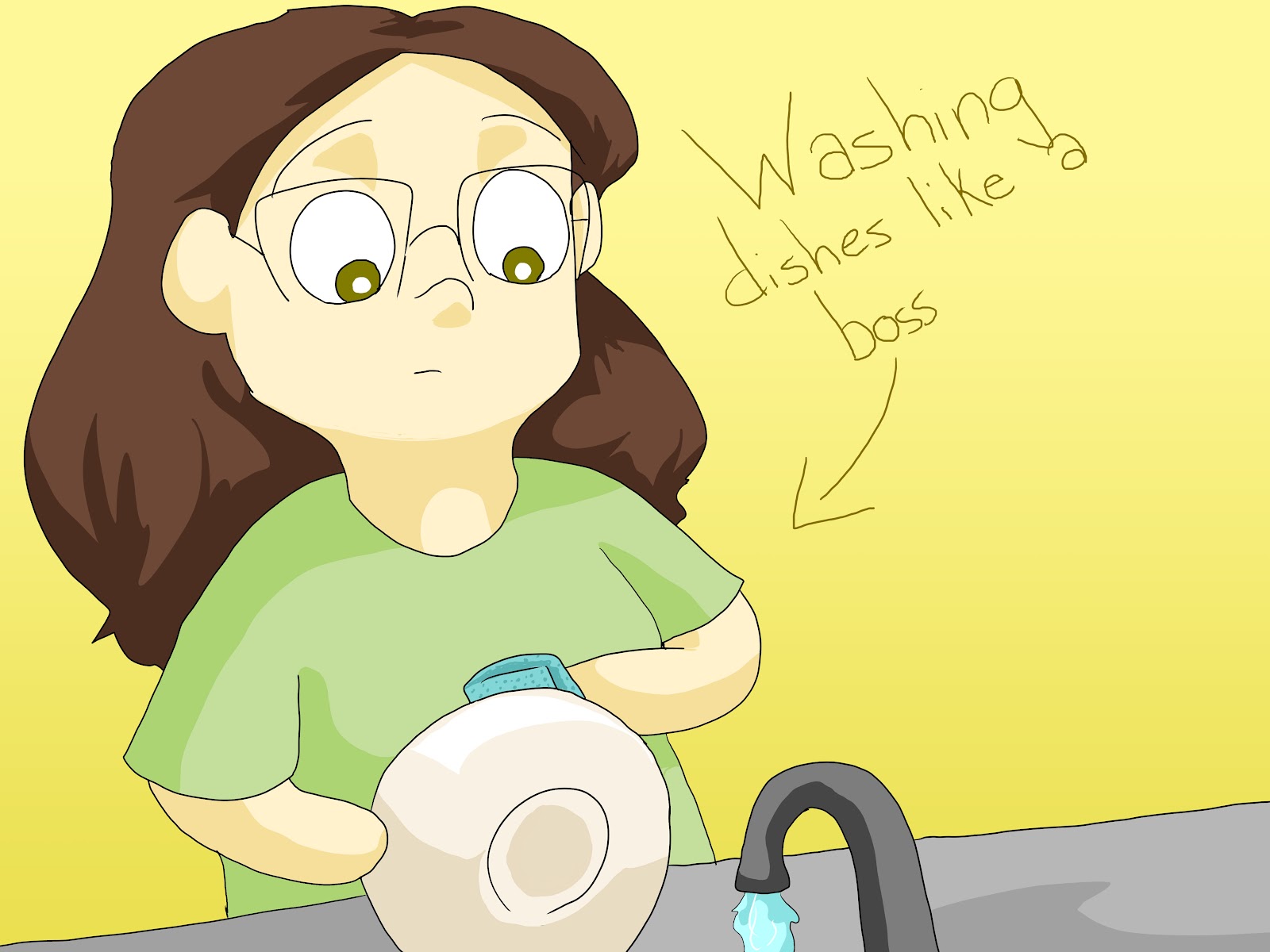 Cartoon glasses and the world seen through them The Dangers of Glade