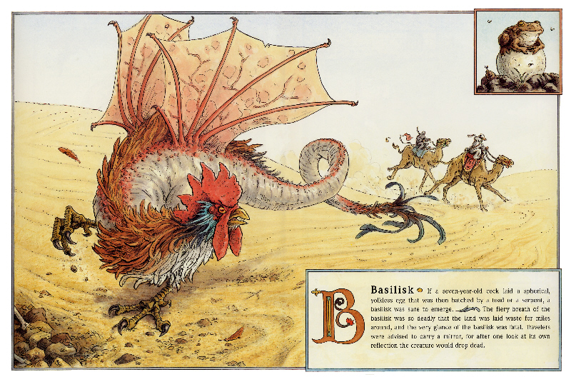 Planar Adventures for Dummies Ecology of the basilisk and cockatrice