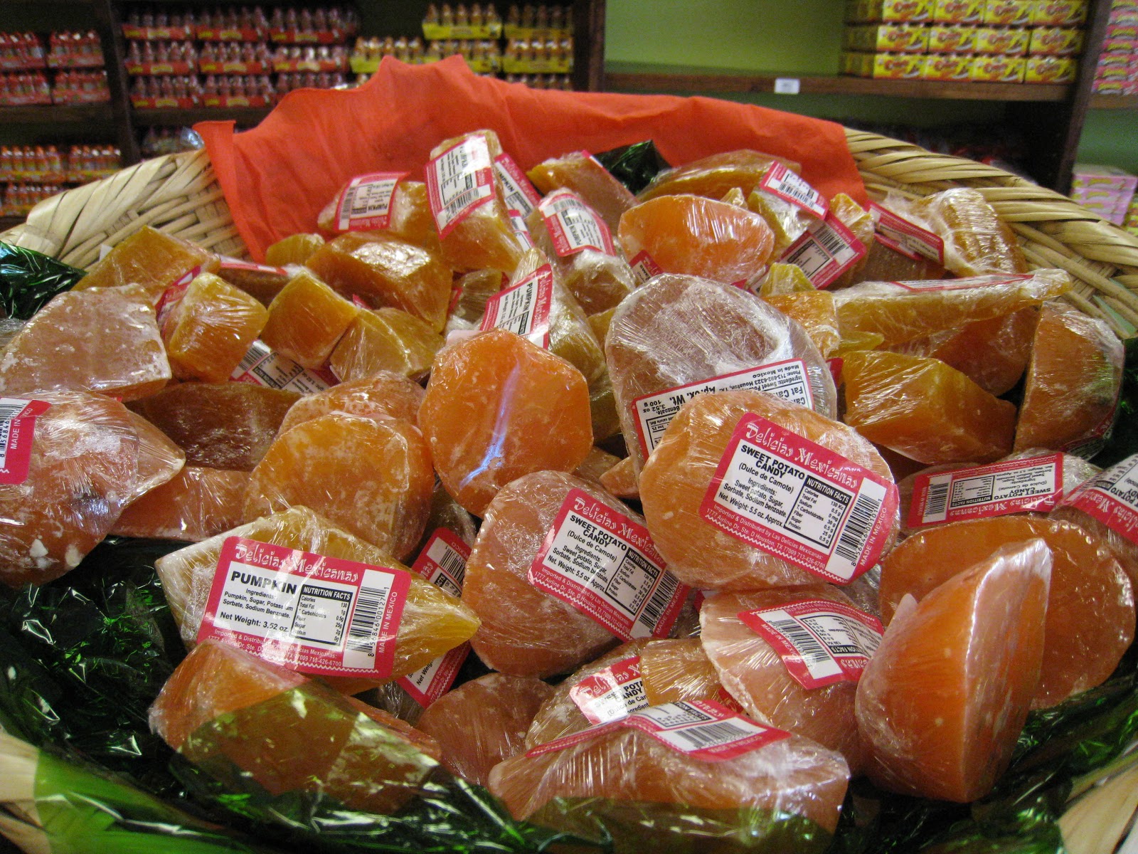 Houston Food Explorers Candies in Houston Las Delicias Mexicanas on