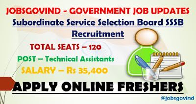 SSSB Recruitment 2021