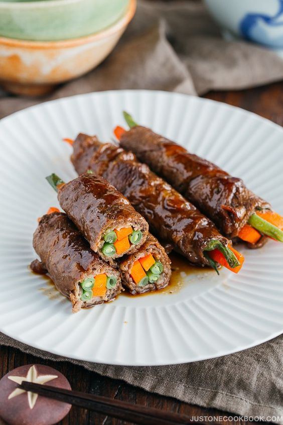 Teriyaki Steak Rolls Secret Delicious Recipes Foods