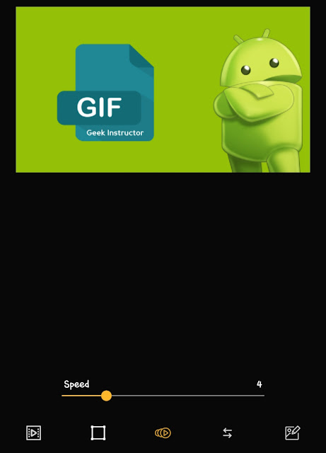 Change GIF speed