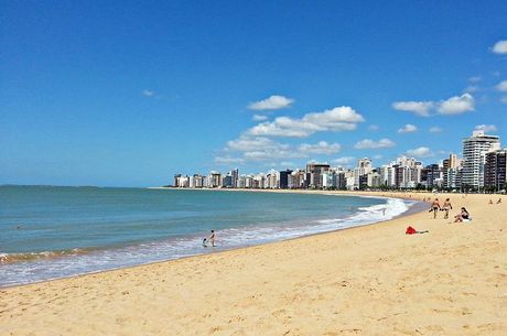 praias-em-vitoria-espirito-santo praia e calçadao