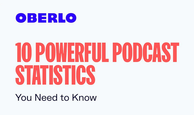 Most effective Podcasts statistics for marketing