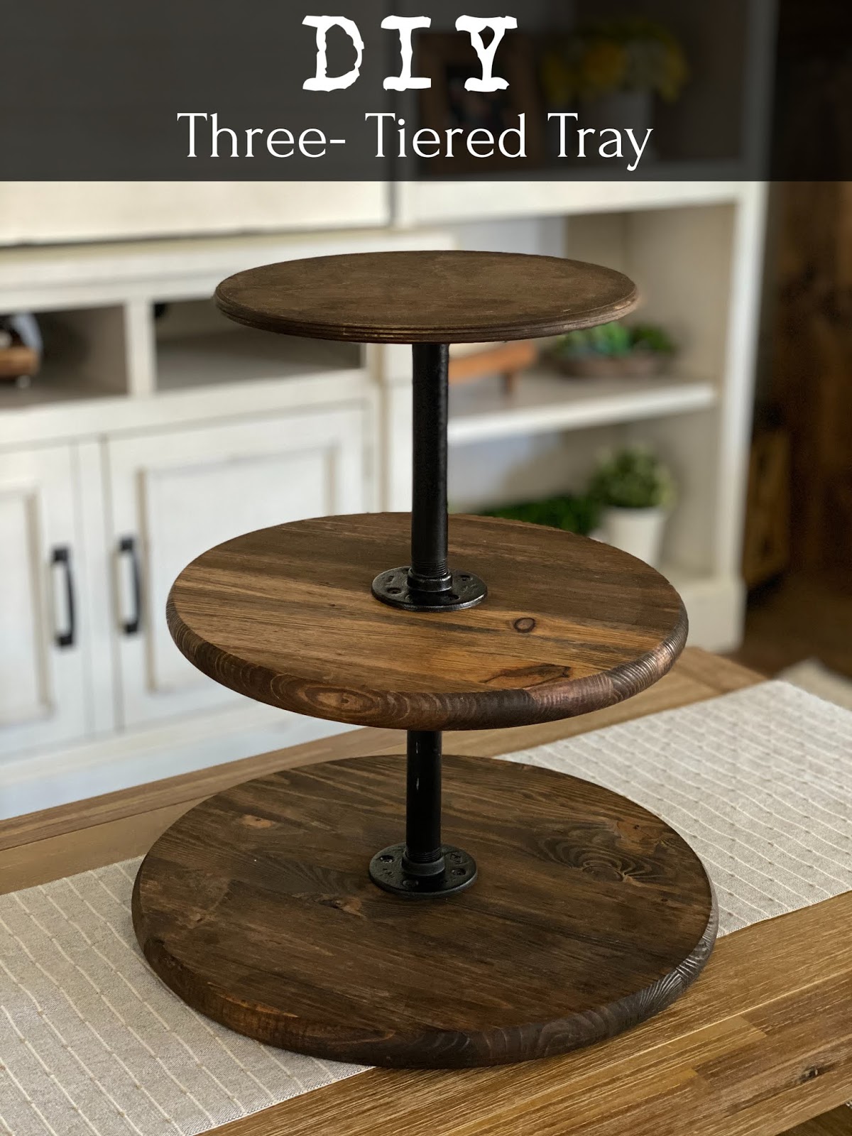 DIY wood 3 Tier Tray
