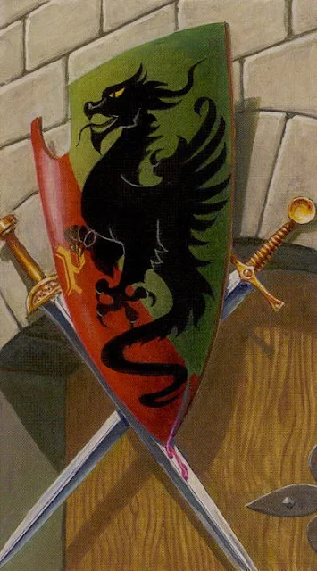 Two of Swords - Dragon Tarot   Manfredi Toraldo