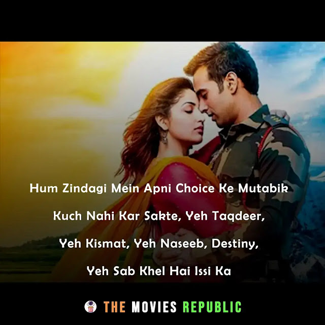 junooniyat movie dialogues, junooniyat movie quotes, junooniyat movie shayari, junooniyat movie status, junooniyat movie captions