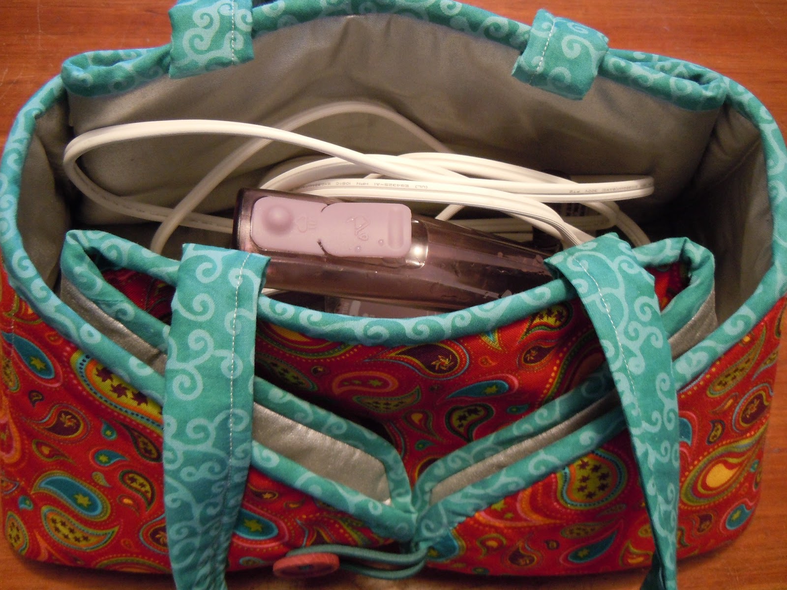 travel tote sewing pattern