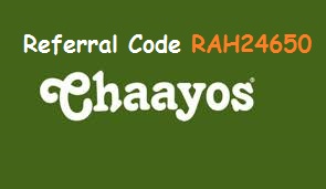 Chaayos Referral Code,Chaayos Referral Code for new users,Chaayos coupon Code,Chaayos Promo Code,Chaayos Signup Code,Chaayos Refer a friend,Chaayos Refer and Earn,how to refer Chaayos app