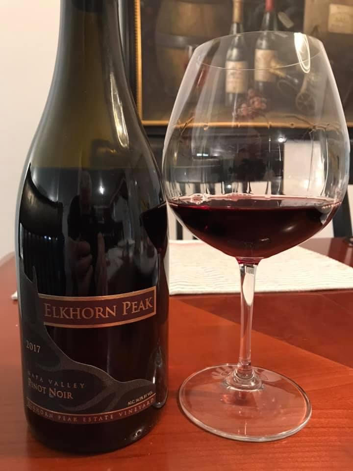 Dan's Cellar Sips 2017 Elkhorn Peak Pinot Noir Napa Valley