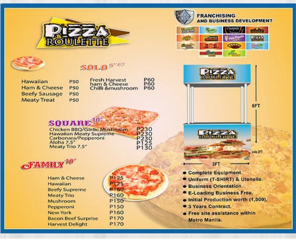 Want to earn more? Why not franchise Pizza Roulette OFW Buddy
