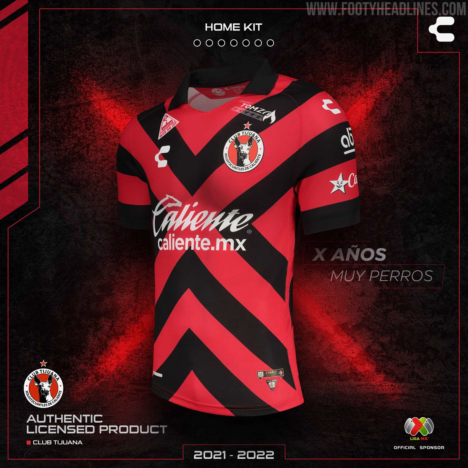 Xolos Schedule 2022 Xolos 21-22 Home, Away & Goalkeeper Kits Released - Footy Headlines