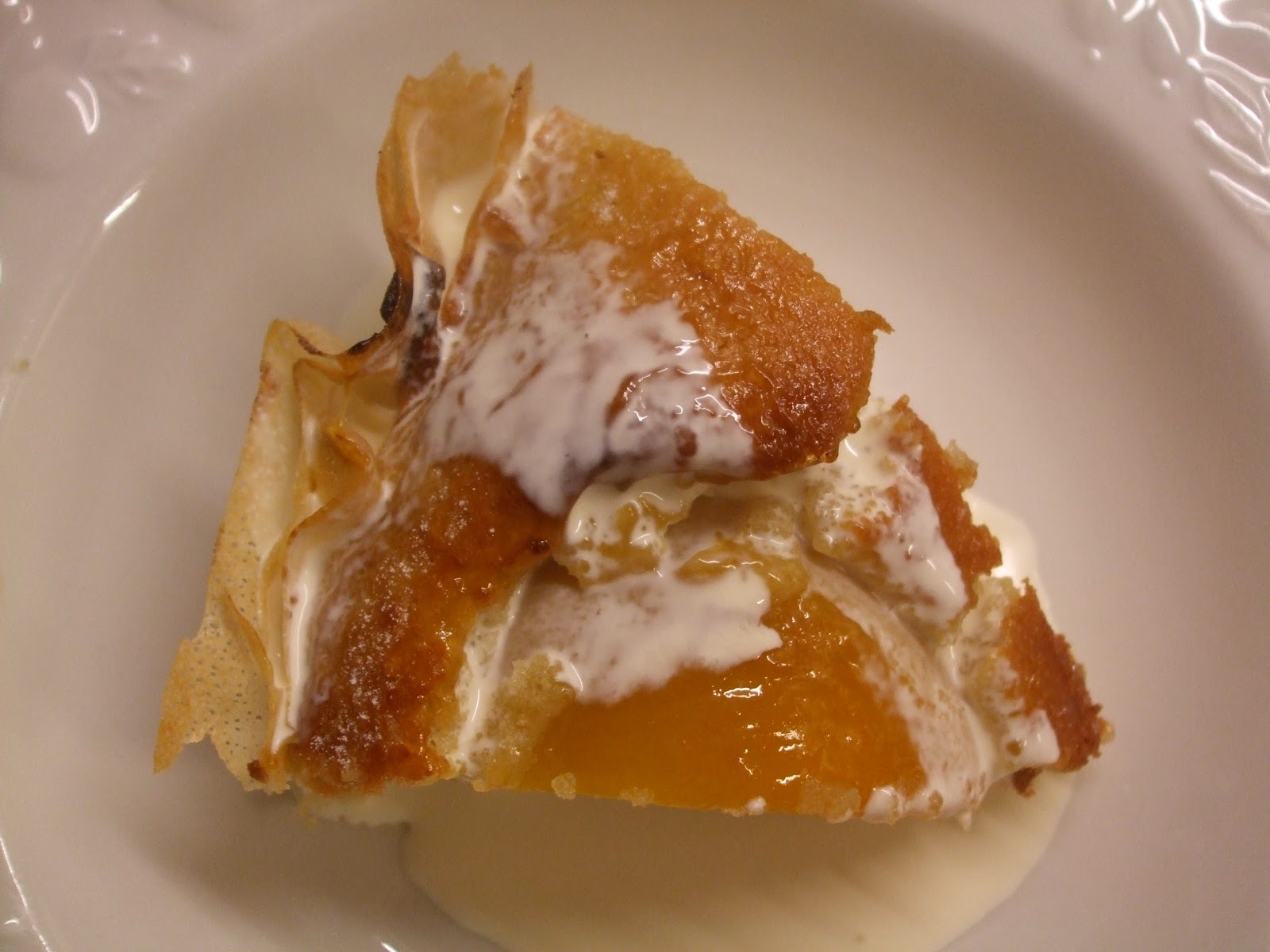 rick stein peach filo pie recipe
