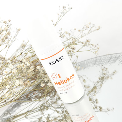 KOSEI - heliokos crema solar facial antiedad spf 50 +