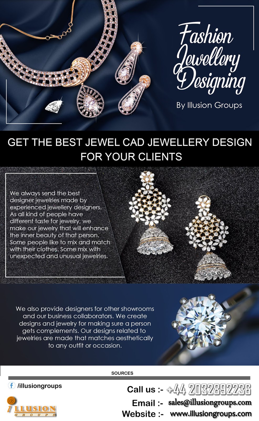 3d Jeweler Designing Illusion Groups: Choose Best 3D Jewelry Designing