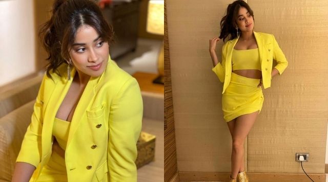 Janhvi Kapoor Setting The Fashion Trends With Her Latest Yellow Outfit. Fans Say 'Every Colour Suits Her Perfectly'.