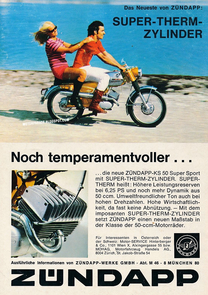 Motorparade Super Zylinder