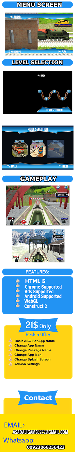 Metro train simulator arcade HTML5 game source code - 1