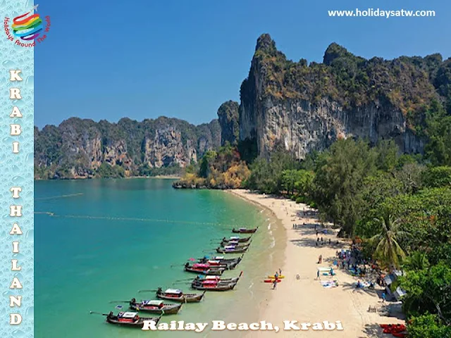 The most important beaches of Krabi