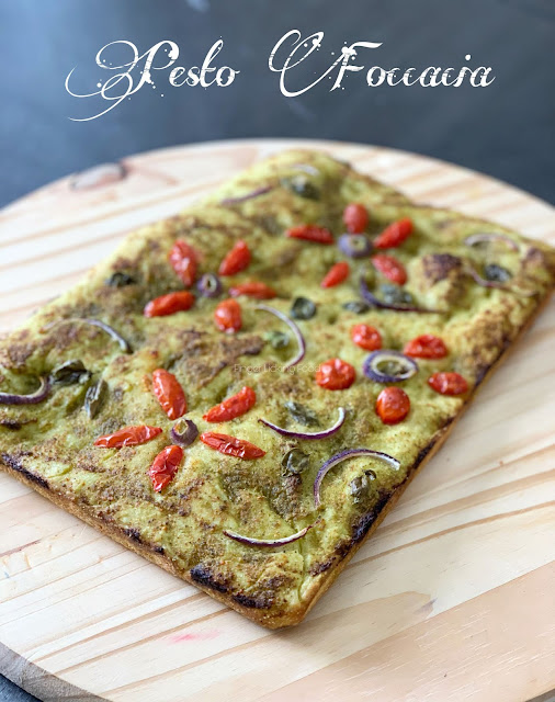 Finger Licking Food WoYP Day 25 Pesto Focaccia