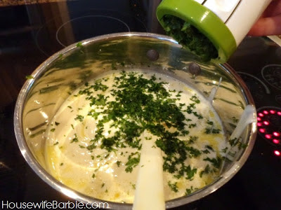 An American Housewife: Penne Alfredo Carbonara (The easy, cheaters way ...