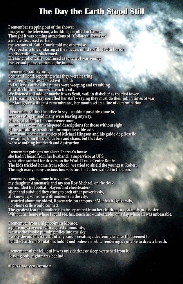 Complete Text of poem, displayed against a sky of dark clouds and smoke, follows the image