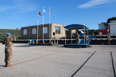 Komandan Konga UNIFIL Pimpin Pelepasan Rotasi Personel Chalk 6 Satgas Yonmek XXIII-N