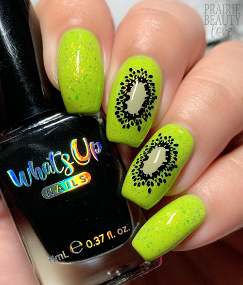 NAIL ART Bright & Fresh Summer Kiwi Nails Prairie Beauty