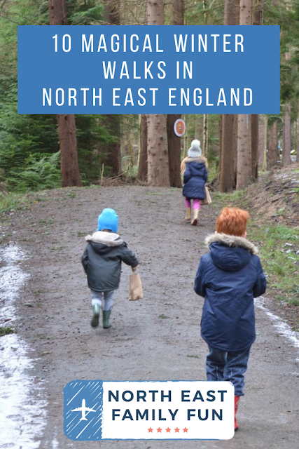 10 Magical Winter Walks for Children in North East England