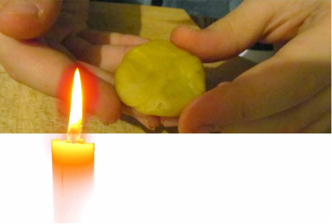 Вставляет свечку видео. Вставка для восковой свечи. Плавление воска для свечей. Монета из парафина. Монета из воска церковной свечи.
