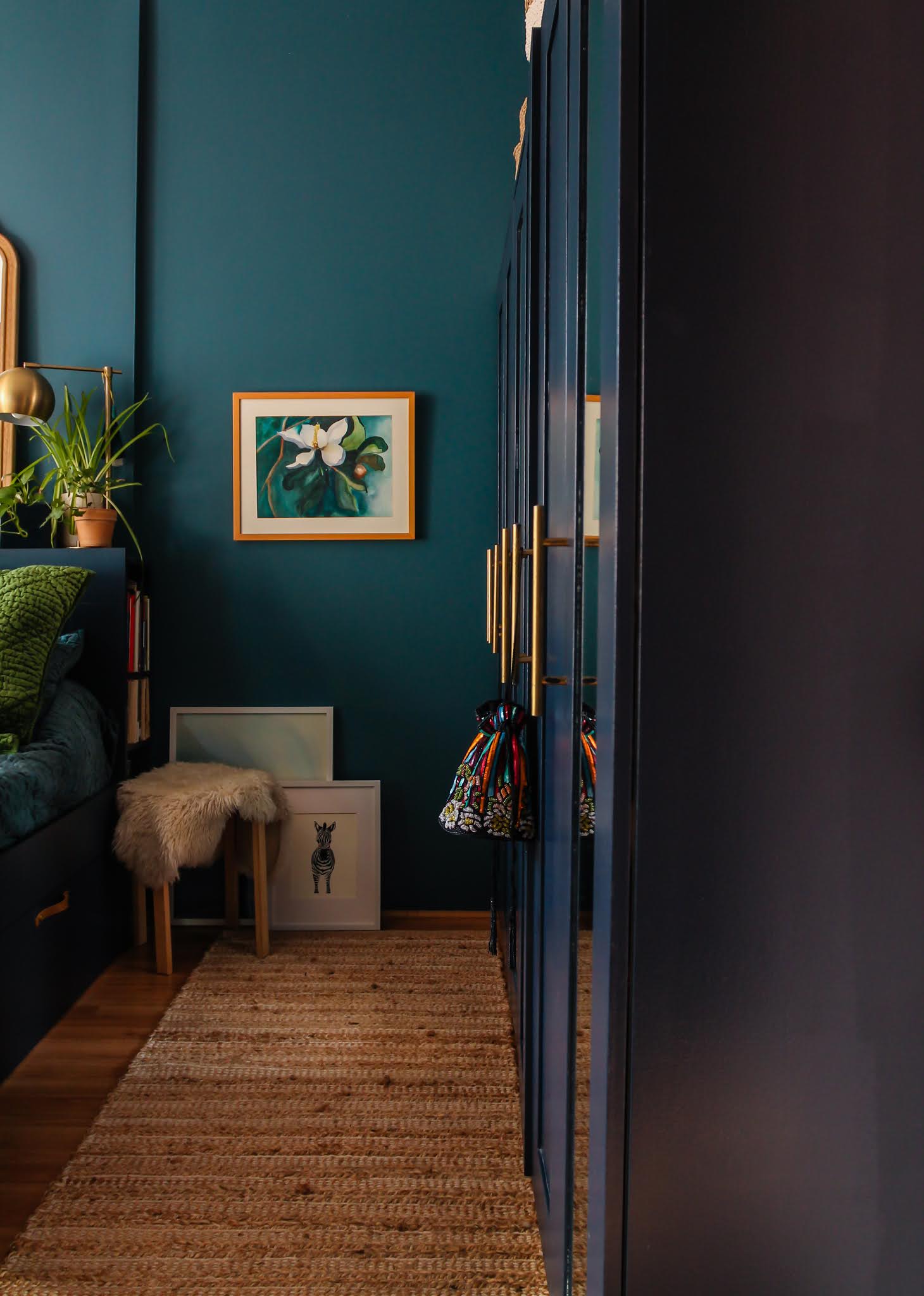 The Easy Way To Give Your IKEA Brimnes Storage Bed A Glamorous Upgrade