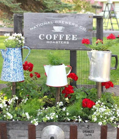 Coffeepot Planters