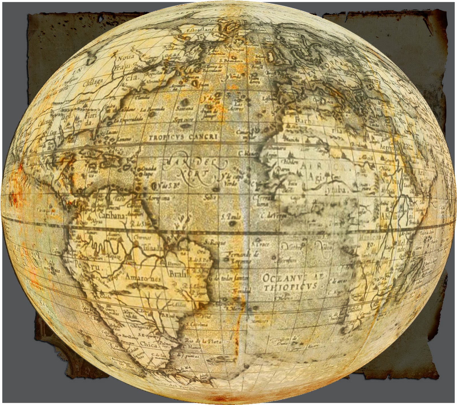 MI LABORATORIO DE IDEAS spherical ancient map