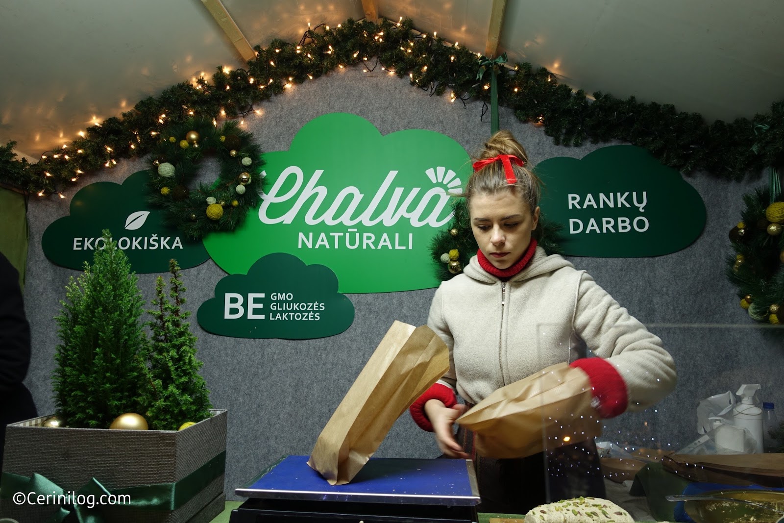 Pienene リトアニア ヴィリニュスのクリスマスマーケット