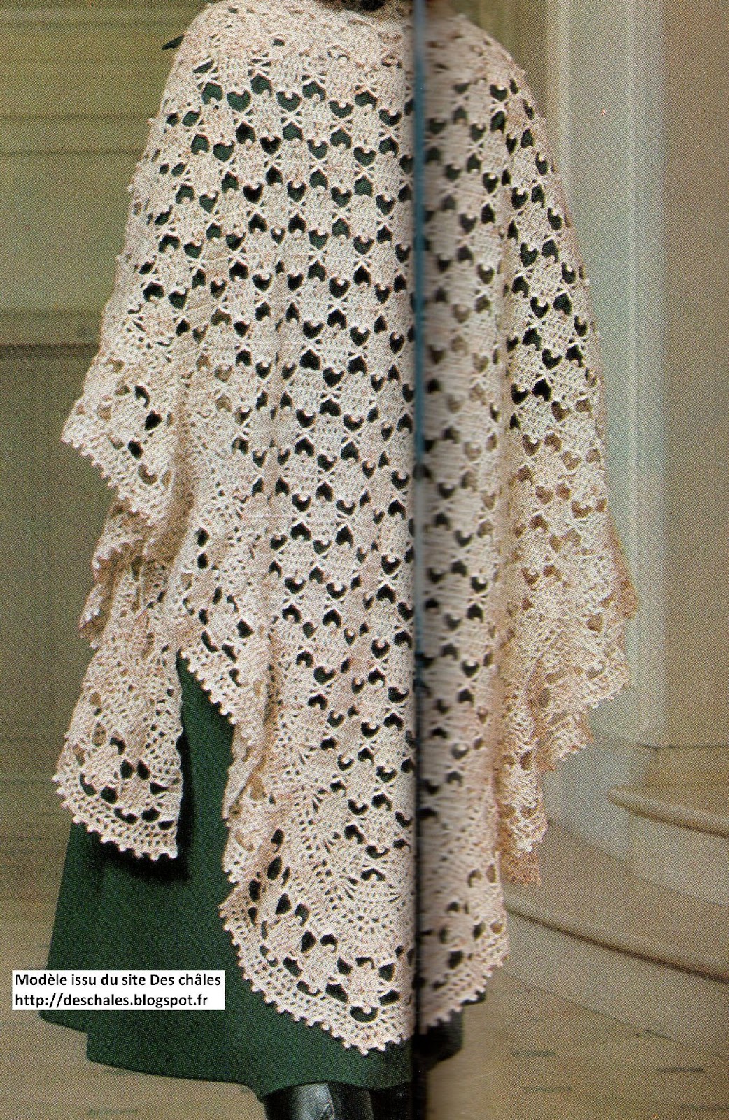 modele chale crochet phildar