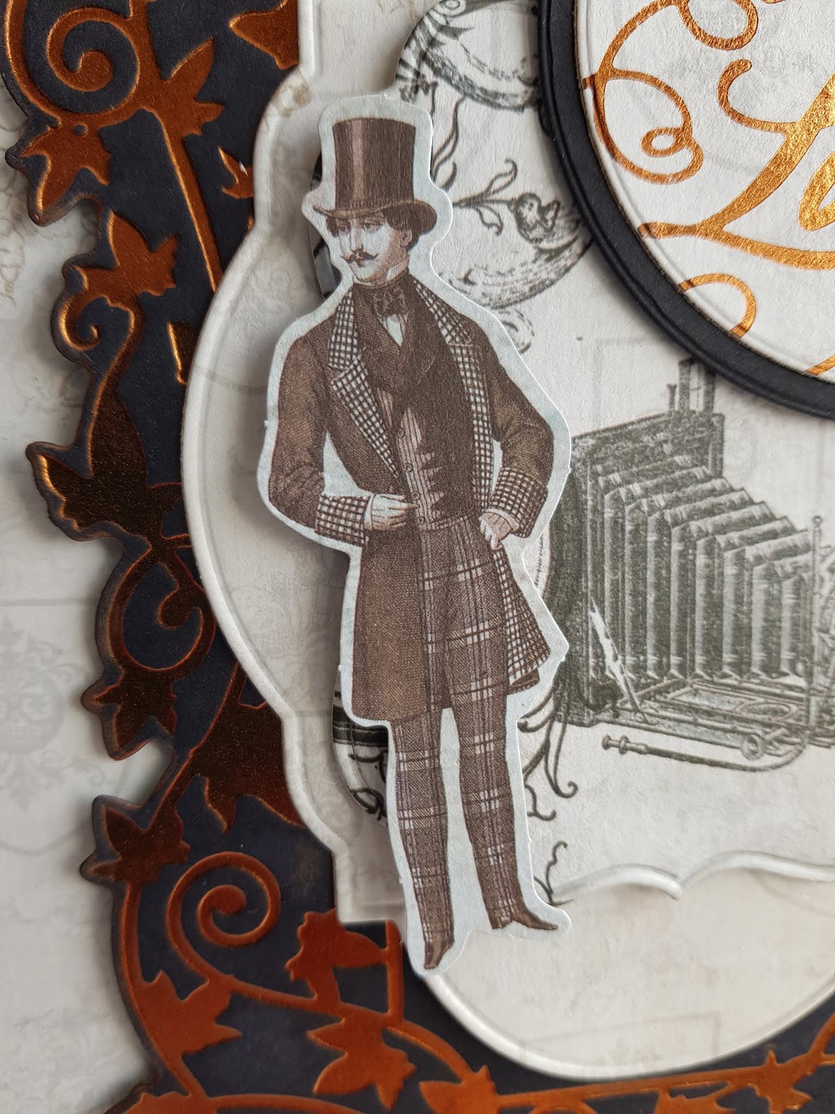 Jo's Crafty Place Gentlemans Emporium Frames and Layers