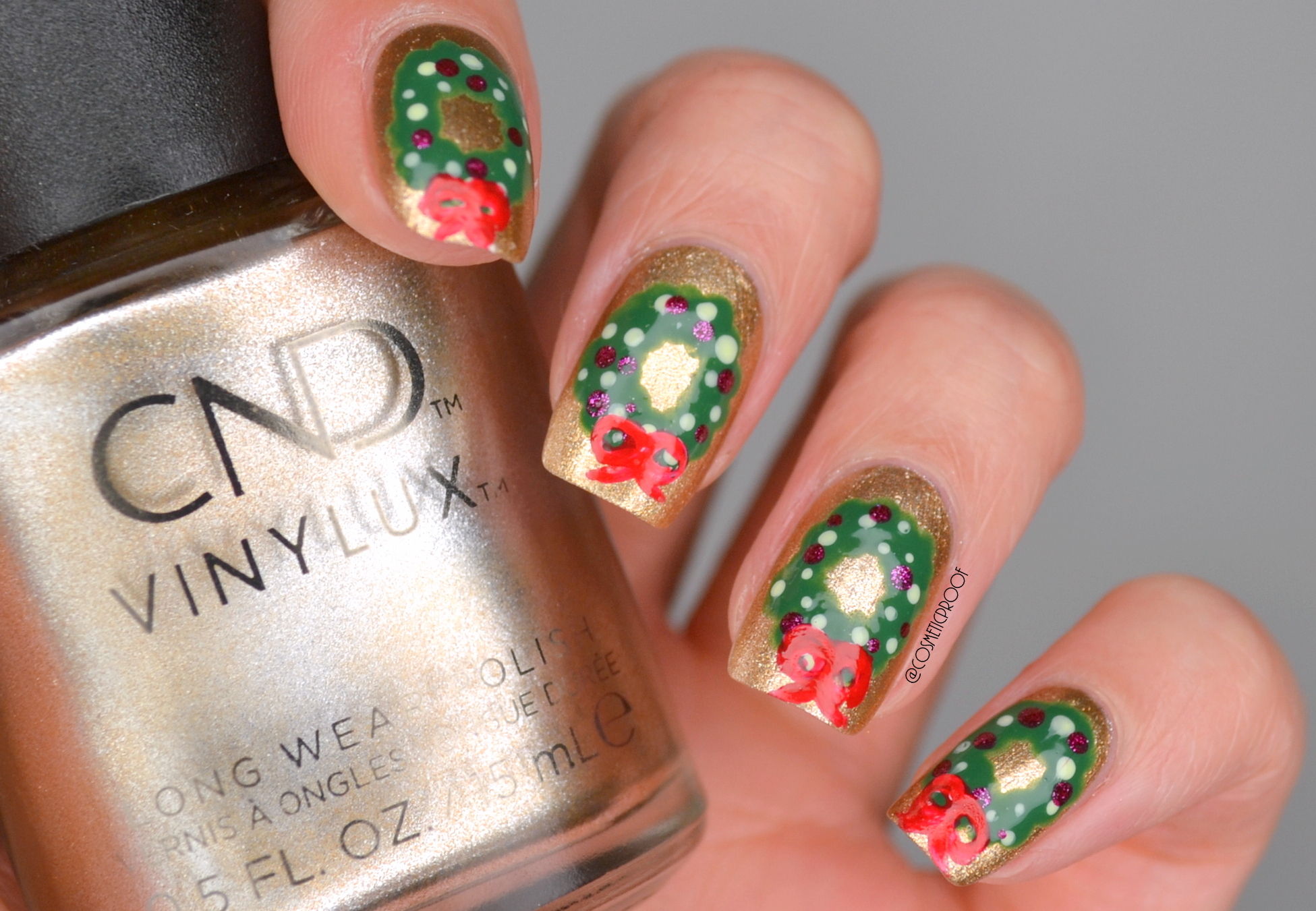 1. "Festive Christmas Nail Art Ideas for a Cool Holiday Look" - wide 2