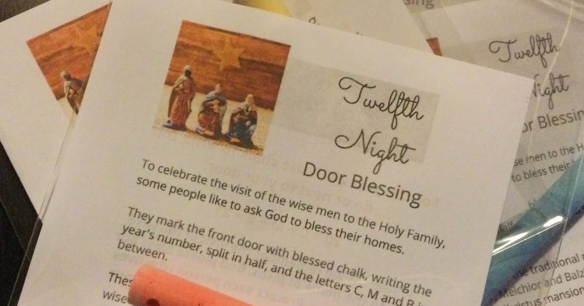 Flame Creative Children s Ministry Epiphany Chalk Door Blessing with 