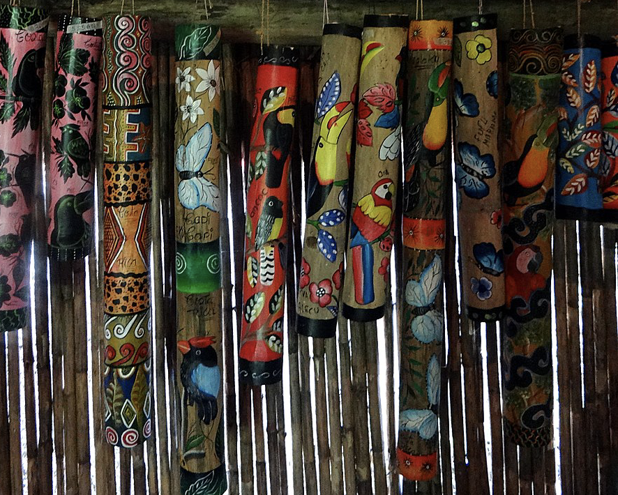 Baldauf BlogART Pointillism Aboriginal Rain Sticks