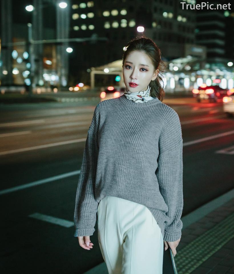 Korean Fashion Model - Kim Jung Yeon - Winter Sweater Collection - TruePic.net - Picture 14