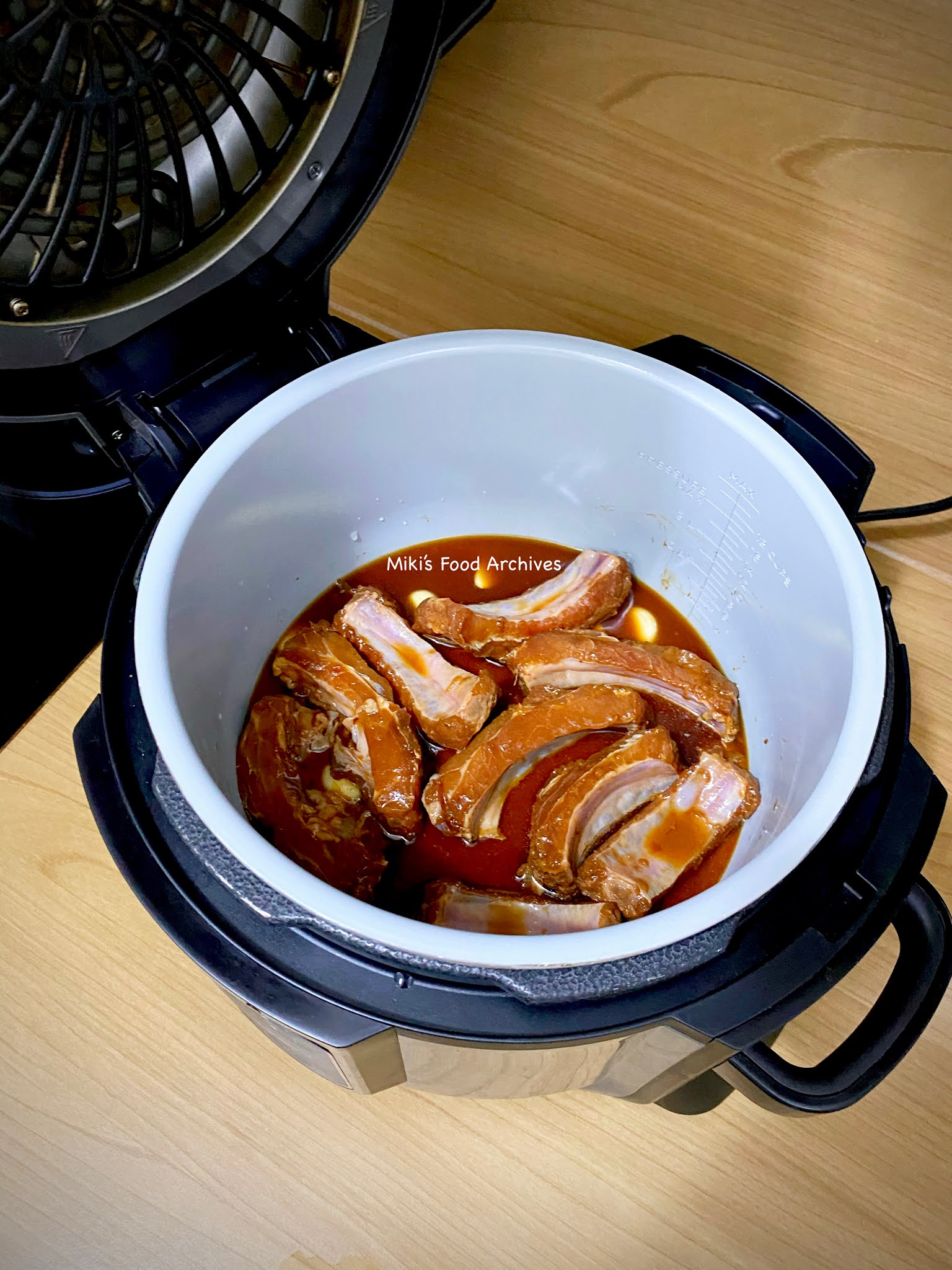 Miki's Food Archives Braised Pork Ribs With Red Fermented Beancurd