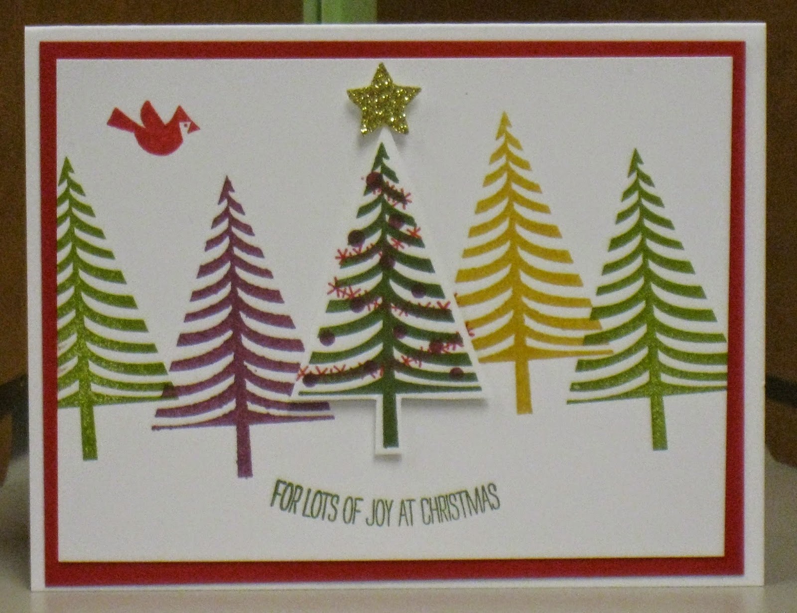Cathy's Craft Room: Christmas Cards Galore (Front Range Stampers swap ...