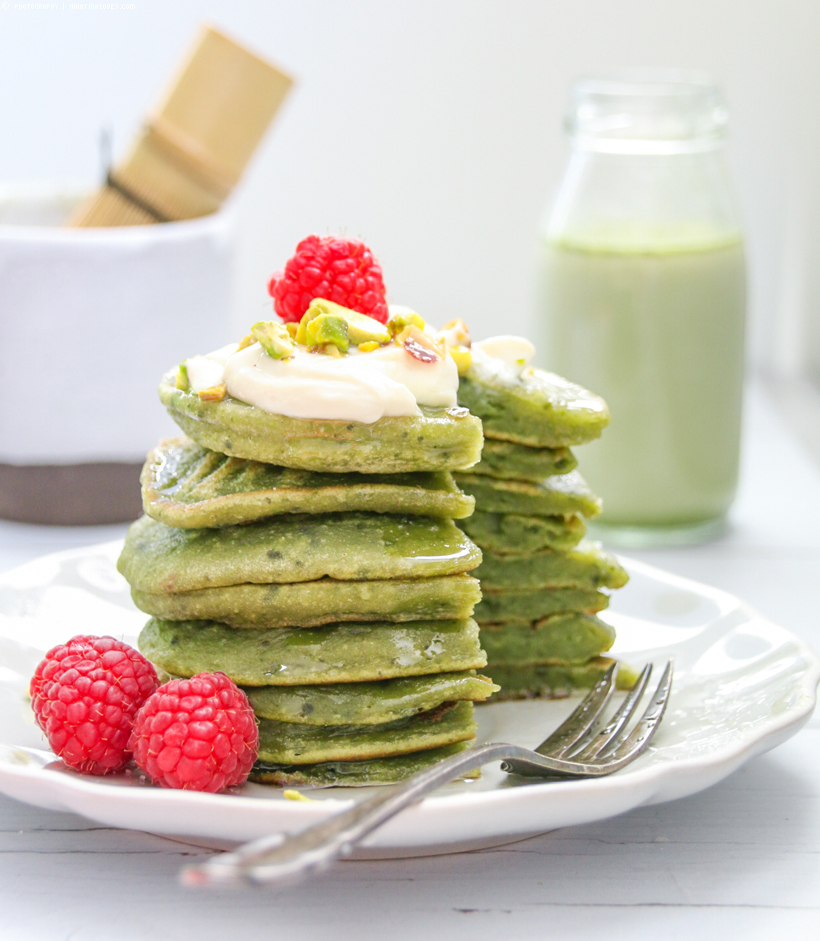 Matcha Pancakes