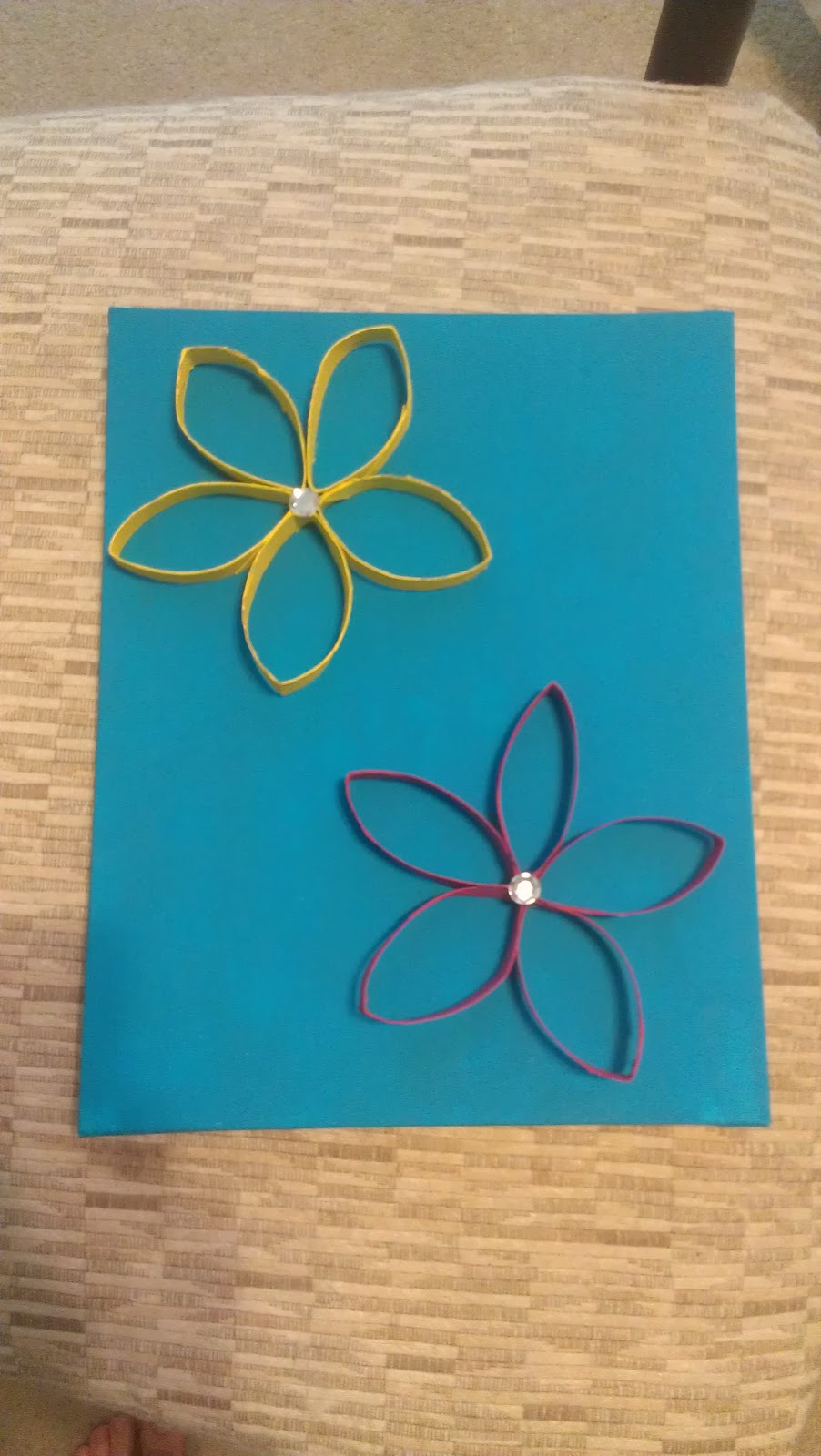 Sadie Does it Herself Paper Towel Tube Wall Art