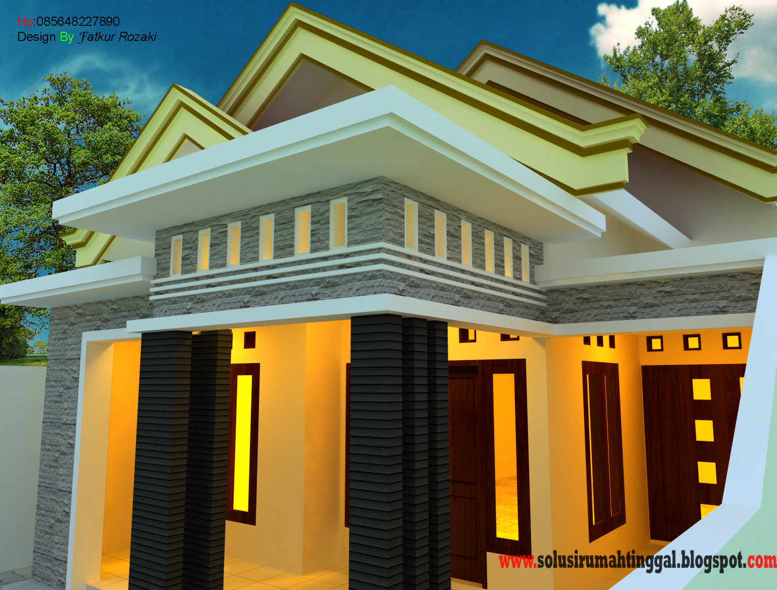 Model Teras Rumah Jawa Timur  Homkonsep